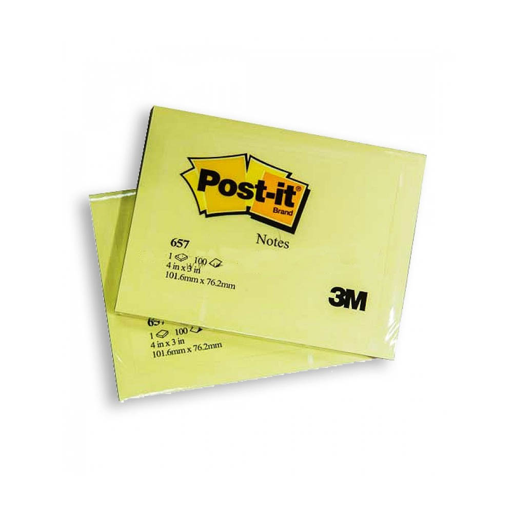 prod-60e6e1cd28c943M POST IT 657 STICKY NOTES, 3 x 4 INCH, 100 SHEETS, YELLOW.jpg